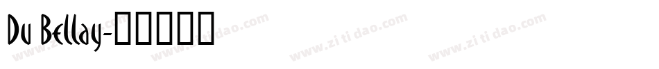 Du Bellay字体转换